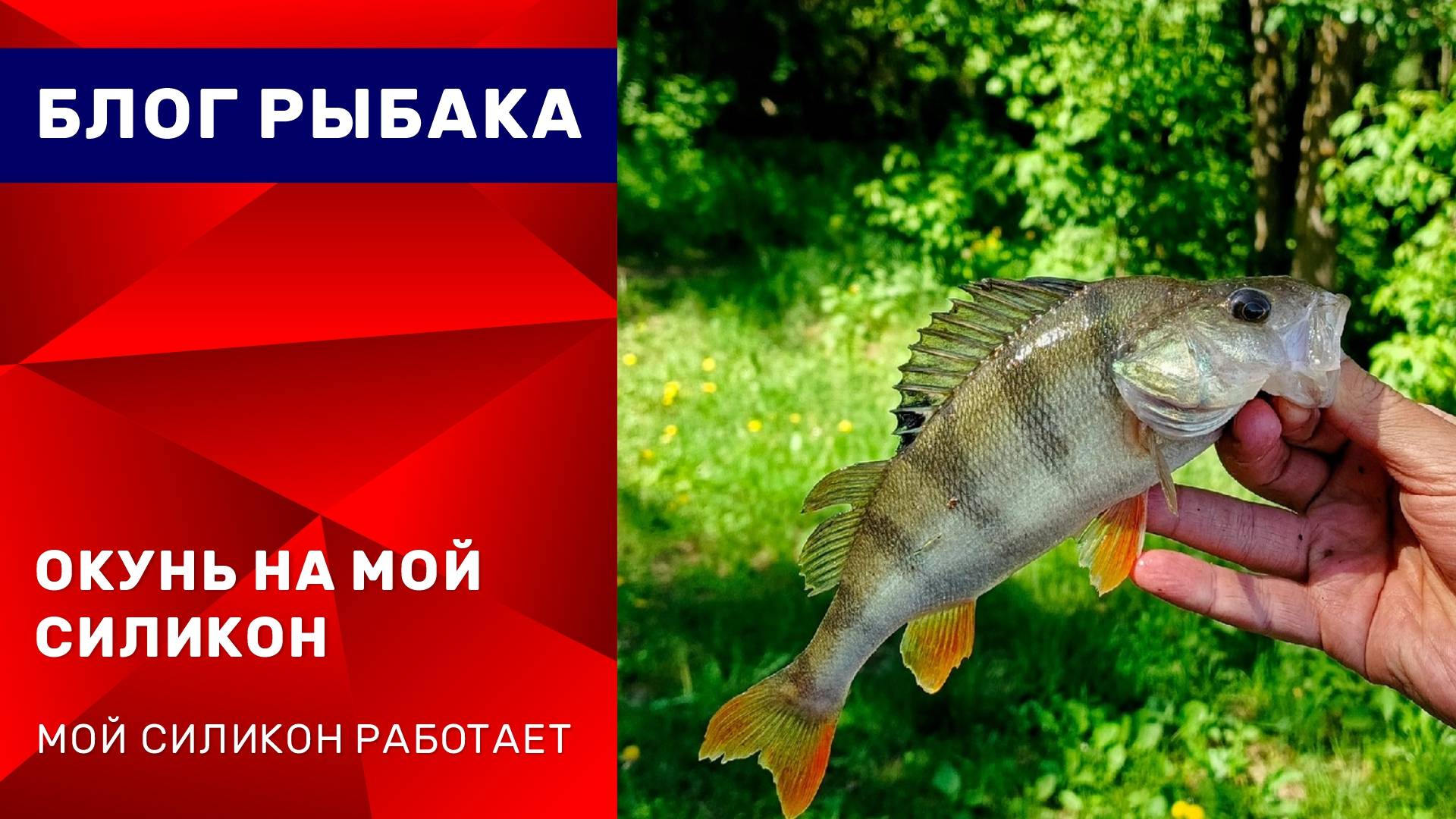 Ловлю окуней на самодельный силикон l Спиннинг в мае l Ультралайт