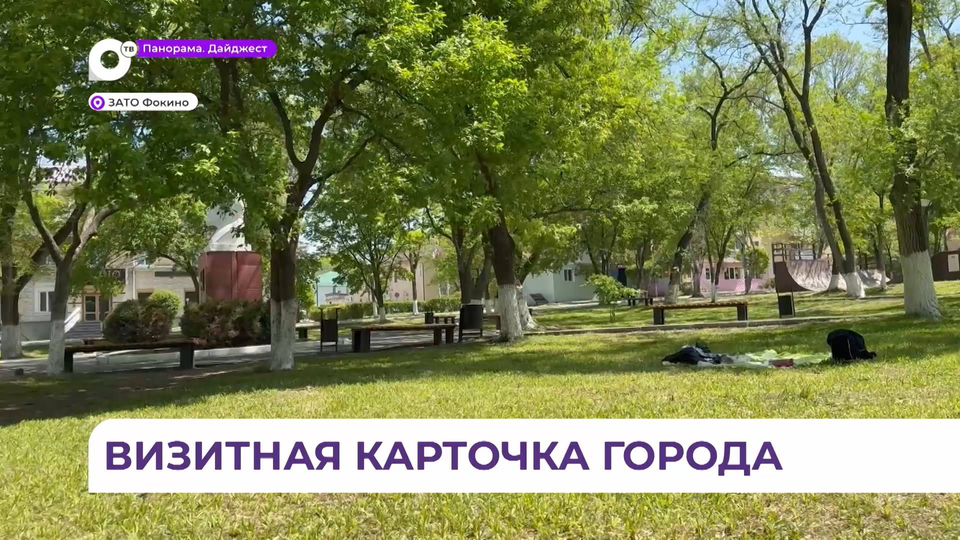 «Сиреневая» аллея в Фокино может стать визитной карточкой города