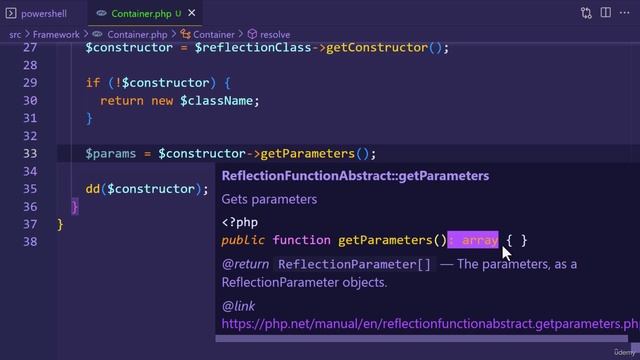 159 - Retrieving the Constructor Parameters