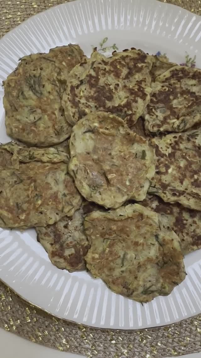 Кабачковые оладьи