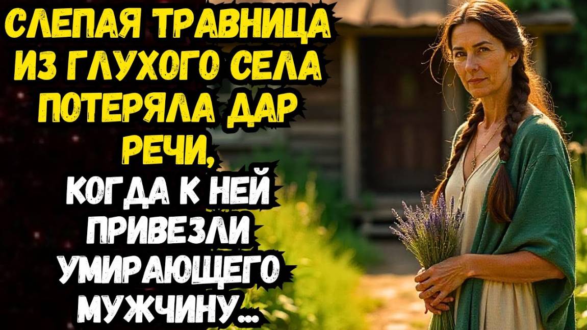 Истории из жизни: Слепая травница потеряла дар речи, когда к ней привезли умирающего Аудио рассказы