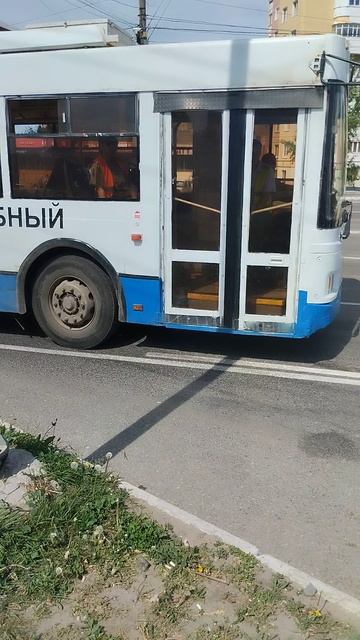 Учебный троллейбус в Саранске