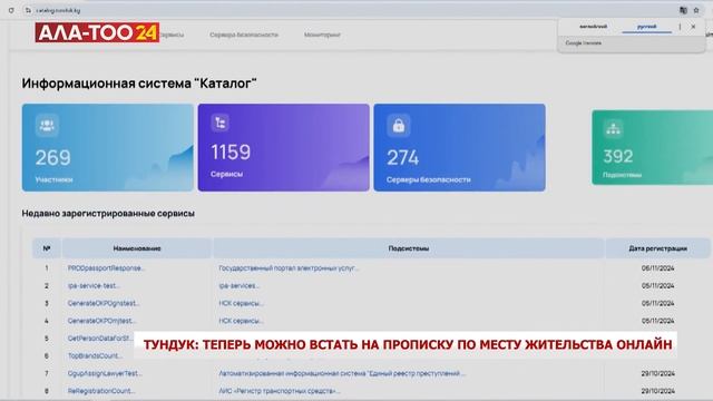 Тундук: Теперь можно встать на прописку по месту жител