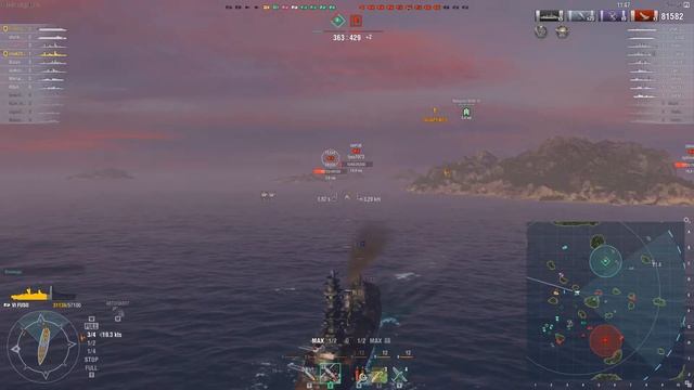 World of Warships. Fuso - все так же хорош и актуален