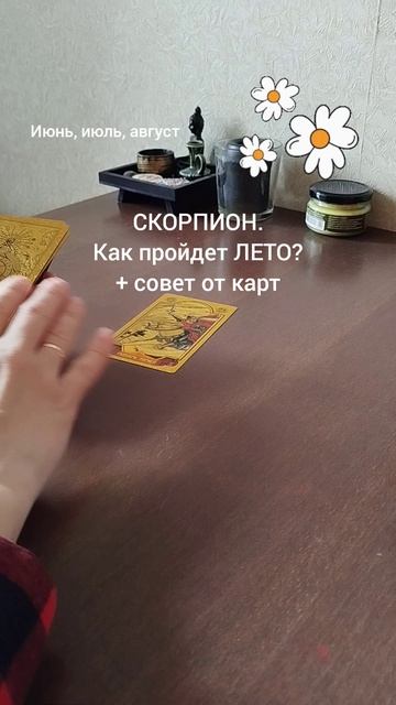 СКОРПИОН. КАК ПРОЙДЕТ ЛЕТО + СОВЕТ ОТ КАРТ