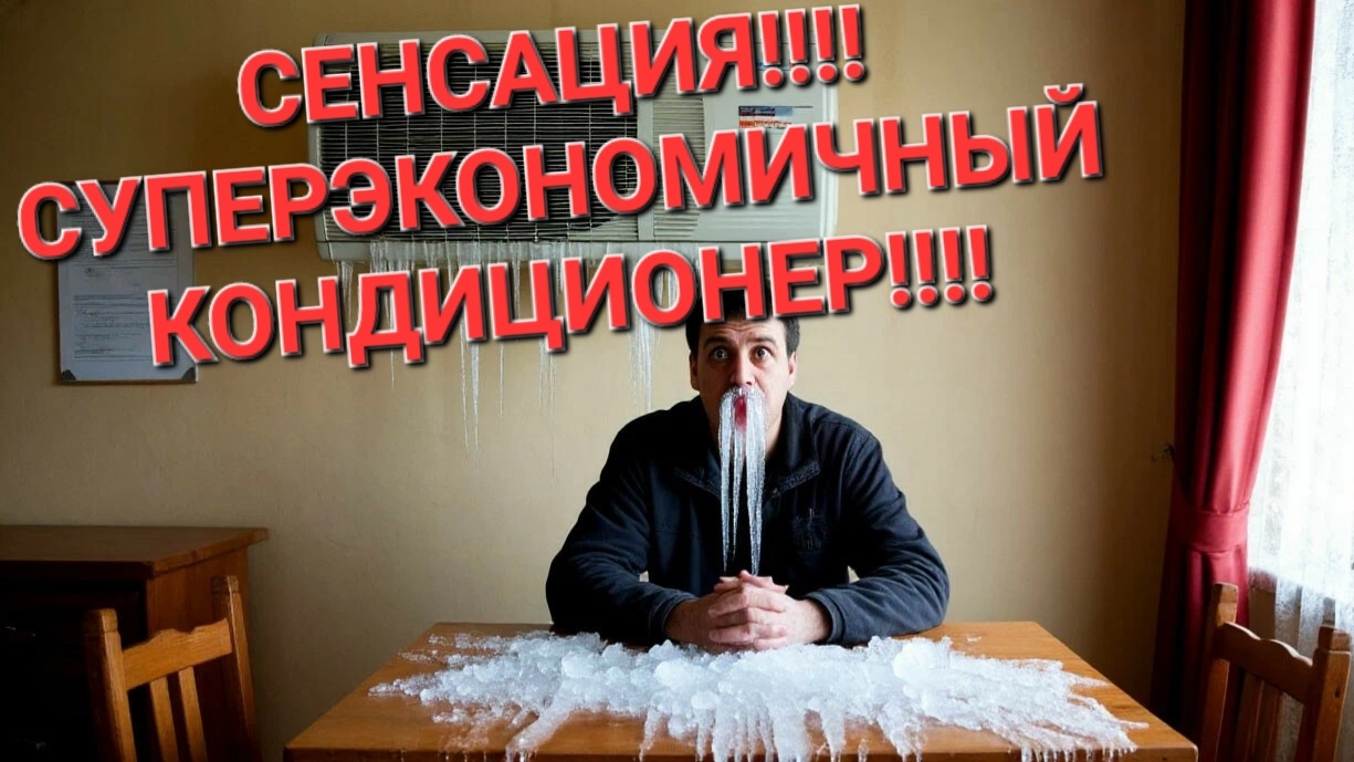 СЕНСАЦИЯ!!! СУПЕРЭКОНОМИЧНЫЙ КОНДИЦИОНЕР!!!