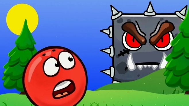 Red ball4, Red ball 5 , red ball 6 , КРАСНЫЙ КОЛОБОК,  КРАСНЫЙ ШАРИК,  НЕСНОСНЫЙ Шарик  МУЛЬТИКИ