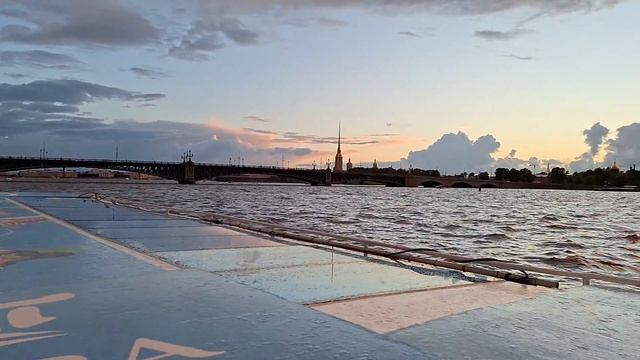 Прогулки на теплоходе по Неве. 10 августа 2024 года