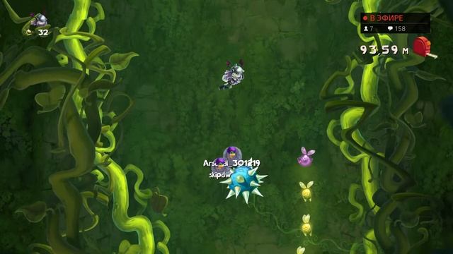Rayman Legends : BACK TO ORIGINS - Часть 1 : ТАРАБАРСКИЕ ДЖУНГЛИ .