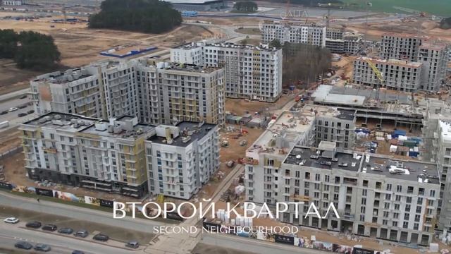 Прогресс строительства «Северного Берега» к 1 апреля 2