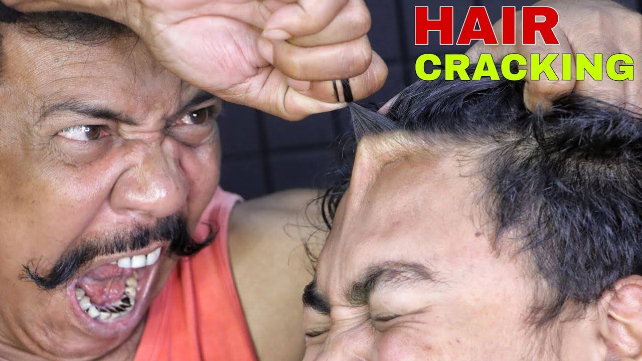 Intense Hair Cracking By Asim ｜ Head Massage ASMR ｜ Neck Cracking & Scalp Scratching Stress Relief