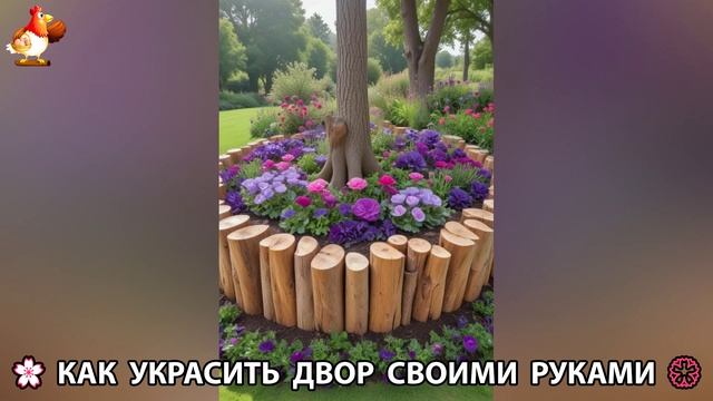 Как украсить двор дома фото идеи (560) 🏡 для дачи и сада своими руками 🌷🪻🌺💮