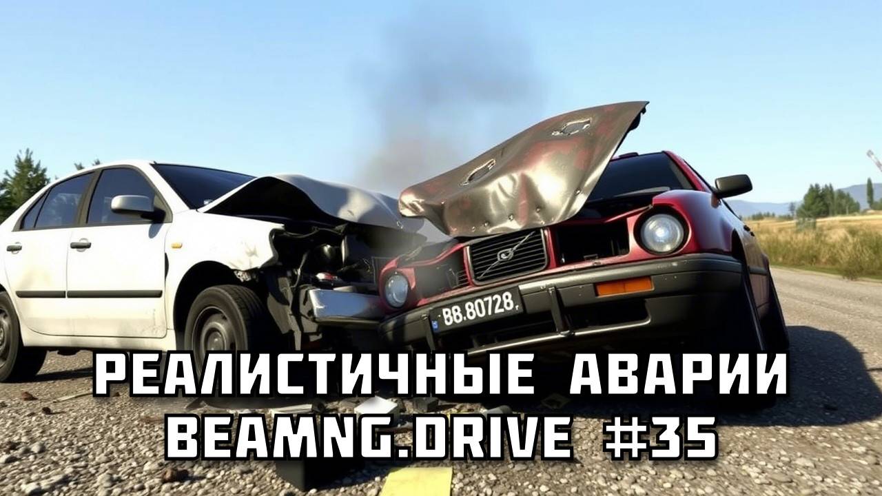 🚗 РЕАЛИСТИЧНЫЕ АВАРИИ в BeamNG.drive #35