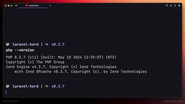 Laravel Herd | Окружение разработки на PHP