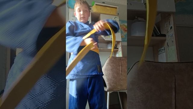 как завязать пояс? (дзюдо и тд...)