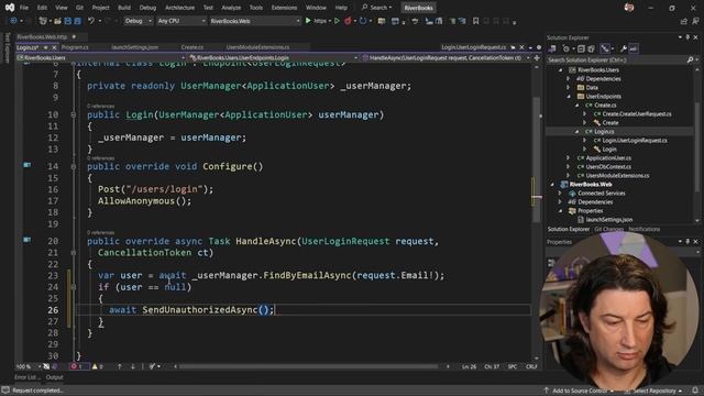 22. Add Registration and Login Endpoints