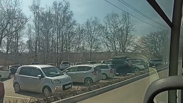 Едем по Южно-Сахалинску, остров Сахалин.mp4