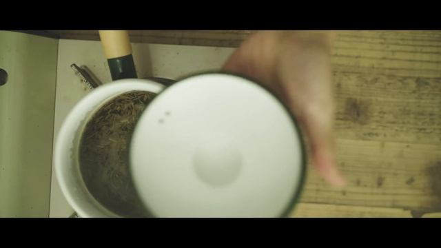 [No Music] How to make Hojicha Au Lait