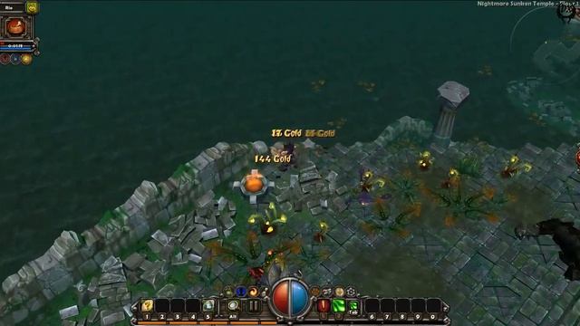 Torchlight Прохождение №54 Nightmare Sunken Temple
