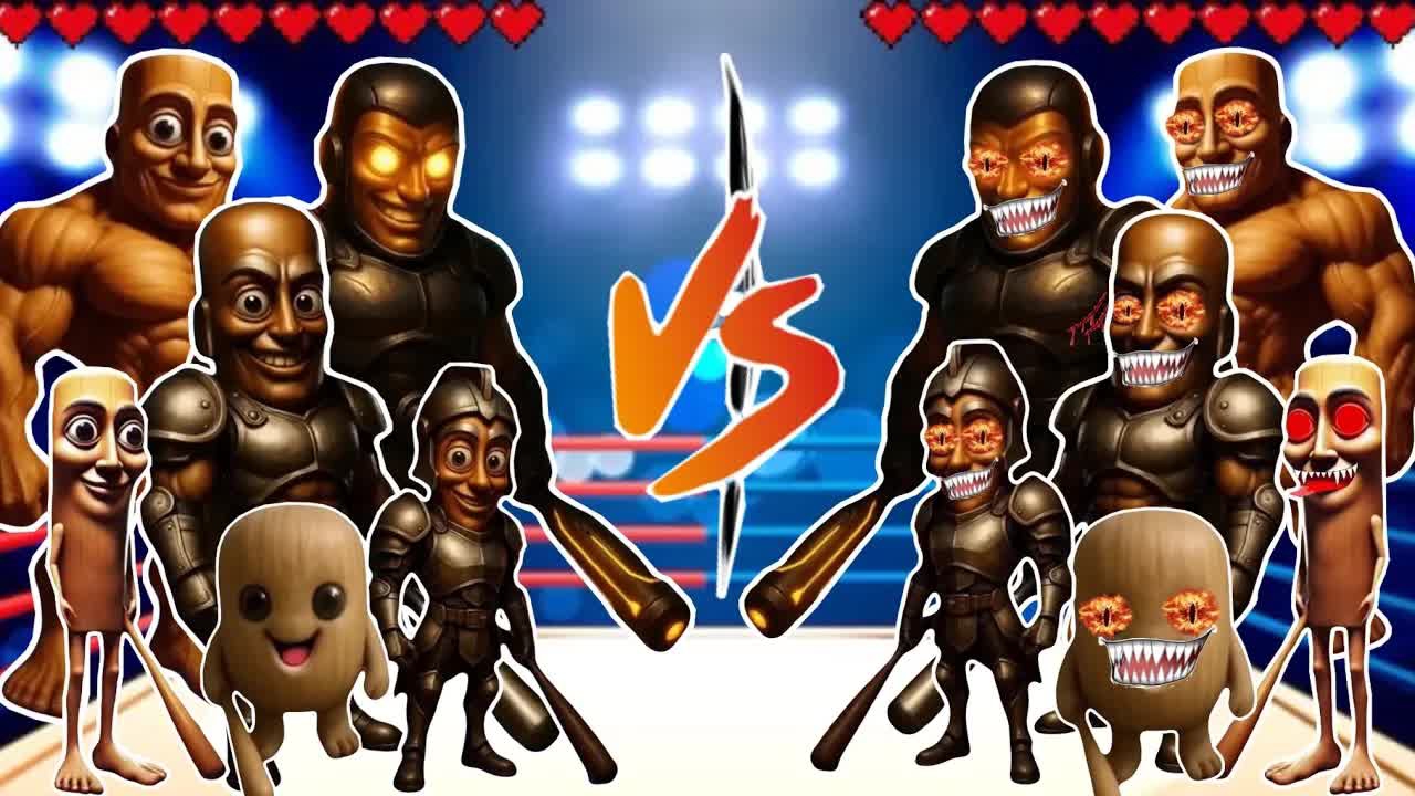 ТУНГ ТУНГ САХУР vs ТУНГ ТУНГ САХУР ЗЛАЯ ВЕРСИЯ