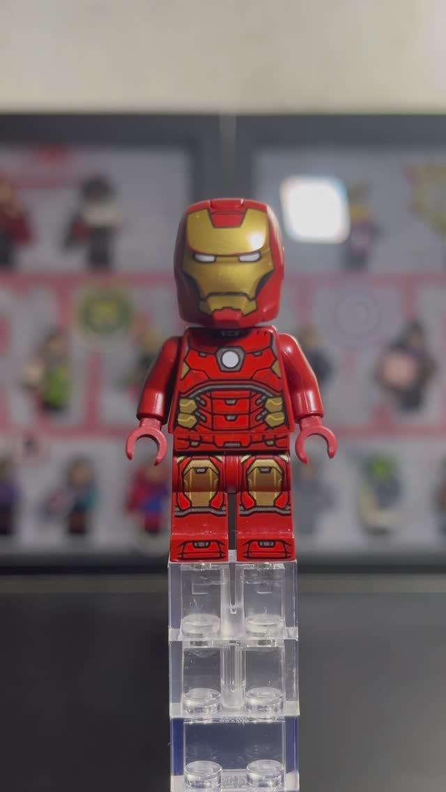 💭My collection of Lego Marvel minifigures (Iron Man Mark 7) №66