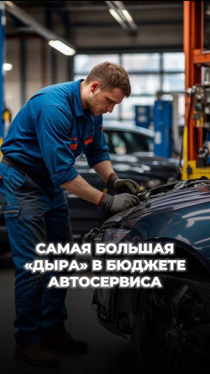 Самая большая дыра в бюджете в вашем автосервисе это...