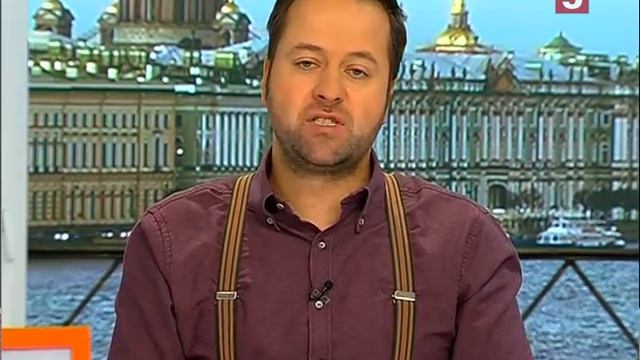 Заслуженная артистка России Ольга Прокофьева в программе "Утро на 5", 26.10.2015