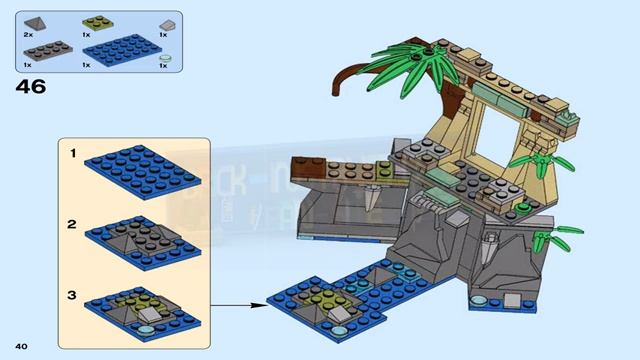 Lego instructions - The Lego Ninjago Movie -70608 Master Falls