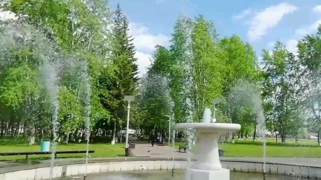 Запускаются фонтанчики