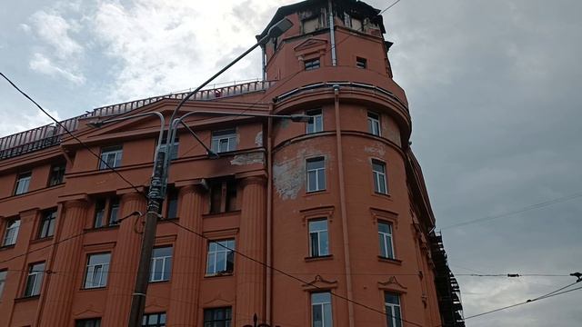 река Карповка и монастырь Иоанна Кронштадтского