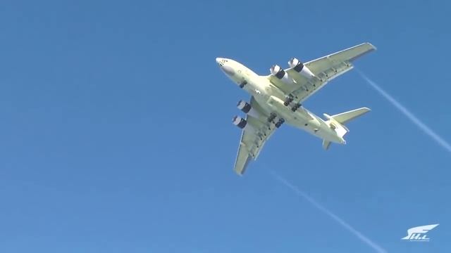 The First Flight Of IL-78M-90A  Air Refuiling Tanker. Первый полет топливозап?