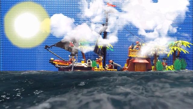 Клип LEGO Рок-группа =Ribushi= "Пиратский корабль" г.Пудож р.К