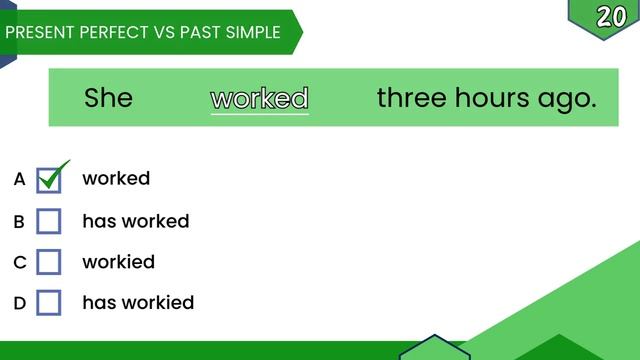 Present Perfect VS Past Simple _ Grammar Test