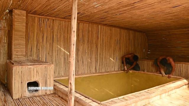 How To Complete Build Craft-Bamboo Villa And Swimming Pools Inside Part II