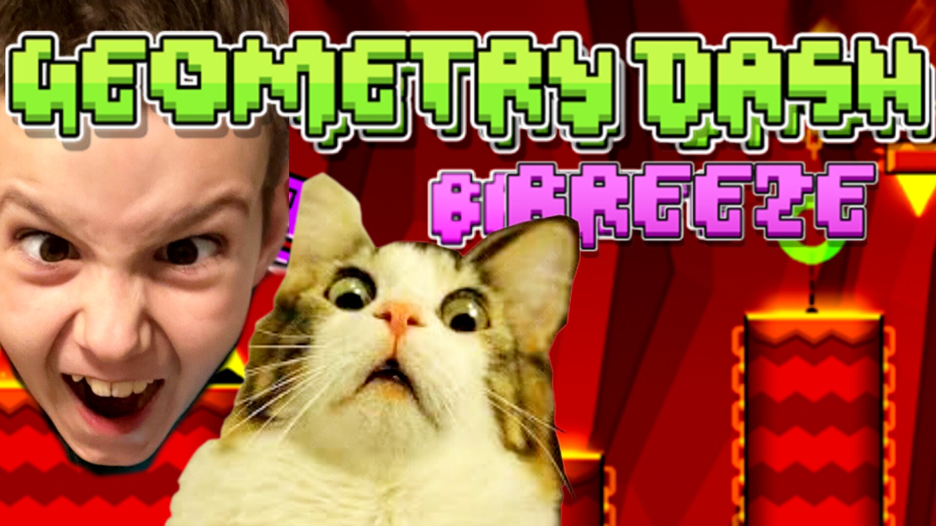 Geometry Dash. Прохожу уровни