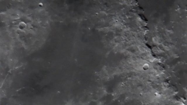 Луна 07.02.2025 | в самодельный телескоп 215 / 1550 | под музыку