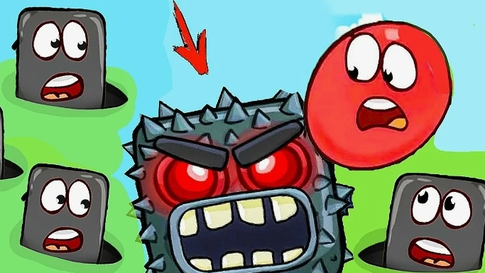 Red ball4, Red ball 5 , red ball 6 , КРАСНЫЙ КОЛОБОК,  КРАСНЫЙ ШАРИК,  НЕСНОСНЫЙ Шарик  МУЛЬТИКИ