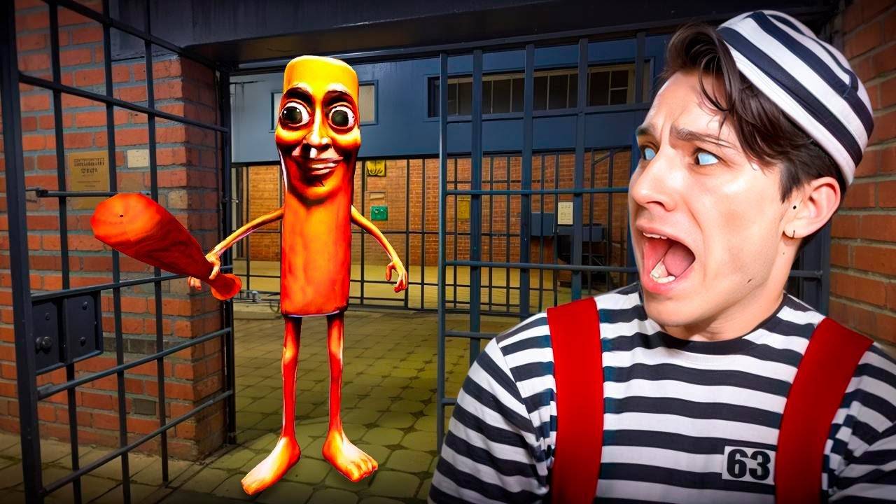 СБЕЖАЛ ОТ ТУНГ ТУНГ ТУНГ САУРА ИЗ ТЮРЬМЫ В РОБЛОКСЕ!😱