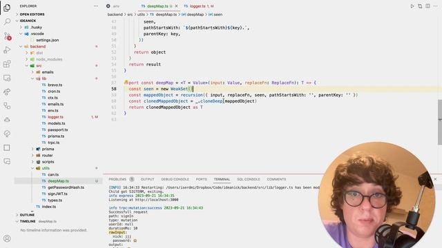 Урок 112. Логирование: секретные данные (TypeScript, Node.js, React)