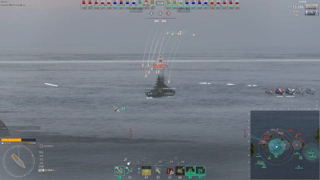 Z-42 бой №2 инерционка и урон ББ в одном флаконе