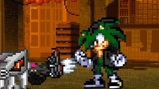 leo vs sonic.omt? новая анимация sonic vs sonic.omt (stick nodes)