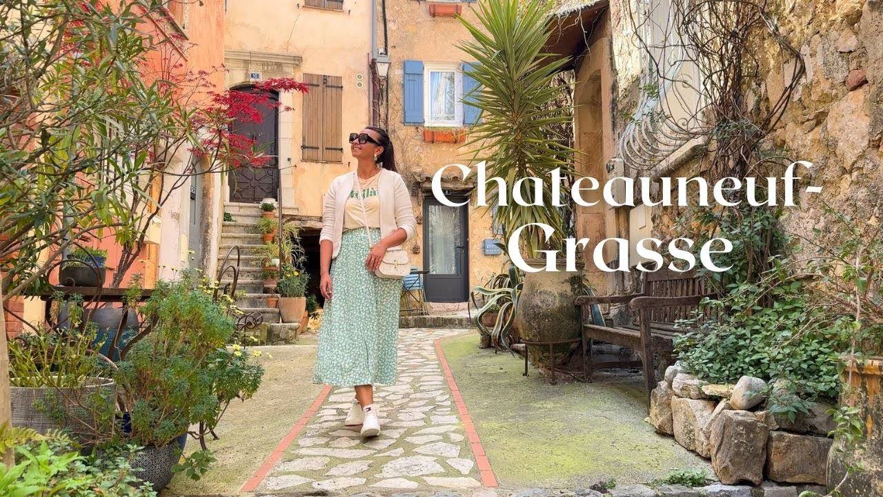 France, Chateauneuf-Grasse - A Hidden Medieval Gem in Provence