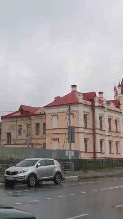 Улица Крылова, богадельня Аваева, Тверь #старыйгород #тверь #прогулкипотвери #пушкин #город #Аваев
