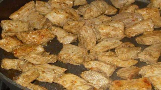 Жаркое из белых грибов