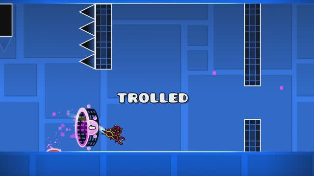 Geometry Dash Ты Затролен Геометри Деш YOY BEEN TROLLED BY JACKAEZIE