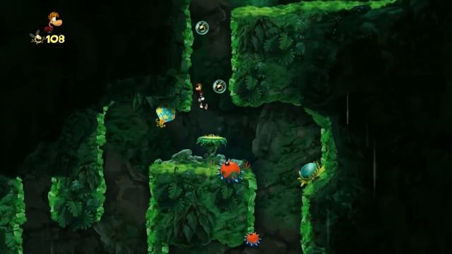 Прохождение Rayman Origins-Мир Докучливые Храмы Часть 19:Охотник-собиратель/Вырабкаться
