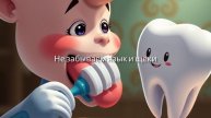 Щётка_и_Зубик_учат_чистить_зубки!