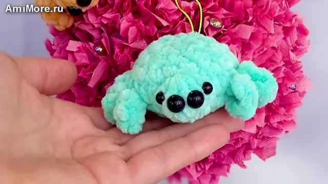 Амигуруми: схема Крошка-паучок | Игрушки вязаные крючком