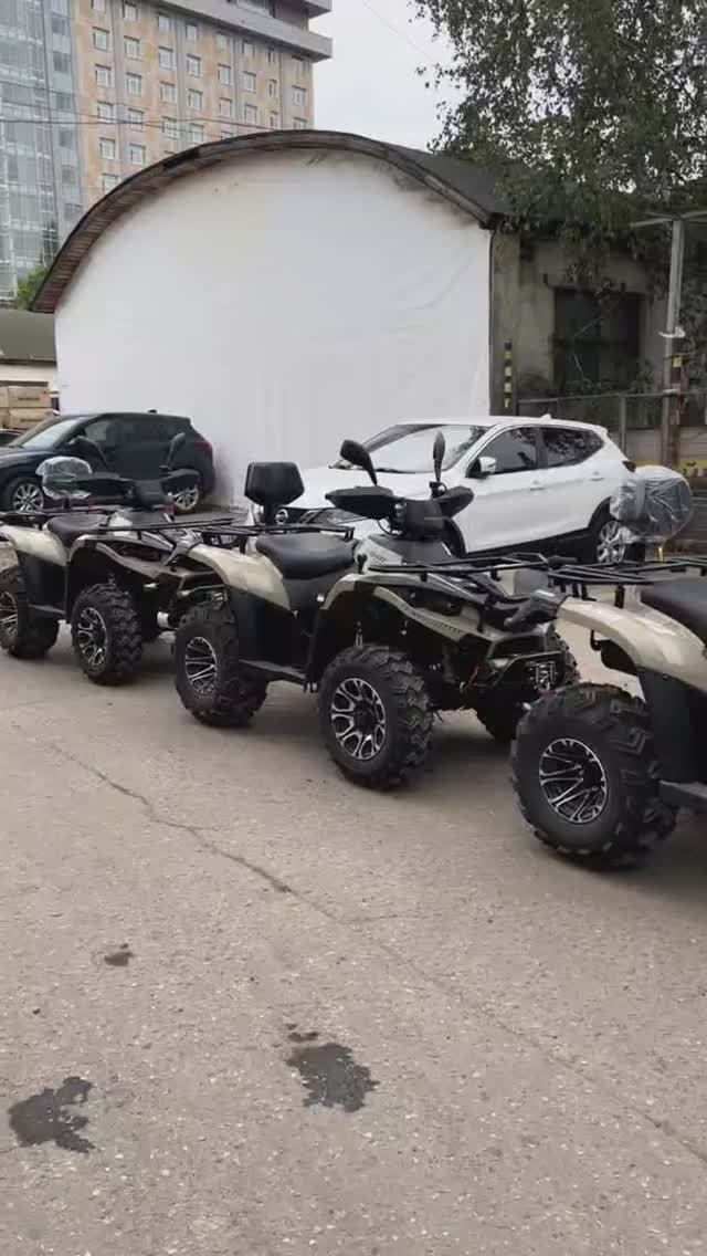 Отправка квадроциклов Linhai-Yamaha D300 с ПСМ в регион