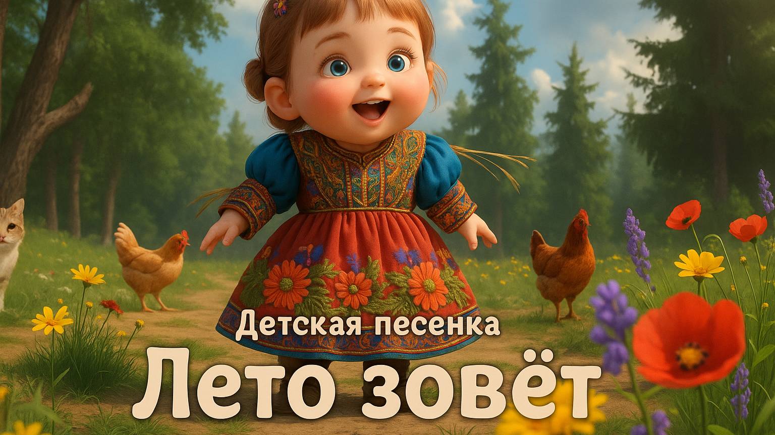 ☀️ Лето зовет 🏖️ песенка